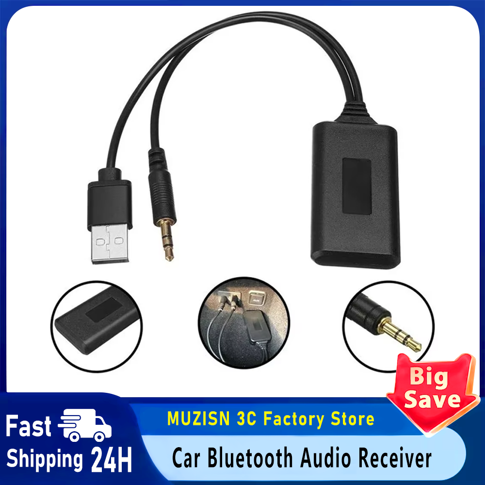Audio Music Bluetooth - Universal Car Wireless Bluetooth Compatible Receiver