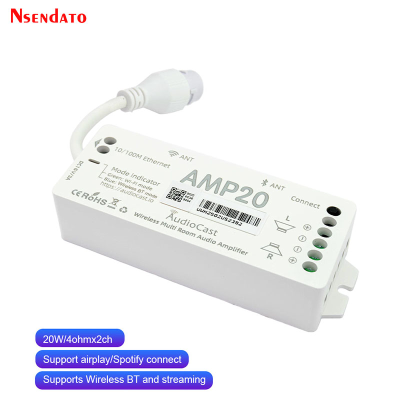 Audio Music In Youtube - Audiocast AMP20 Wireless Audio Music Multi