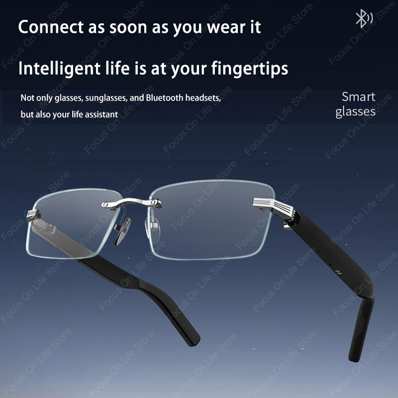 Smart Bluetooth Glasses Wirele - Audio Music Bluetooth のレビューと価格
