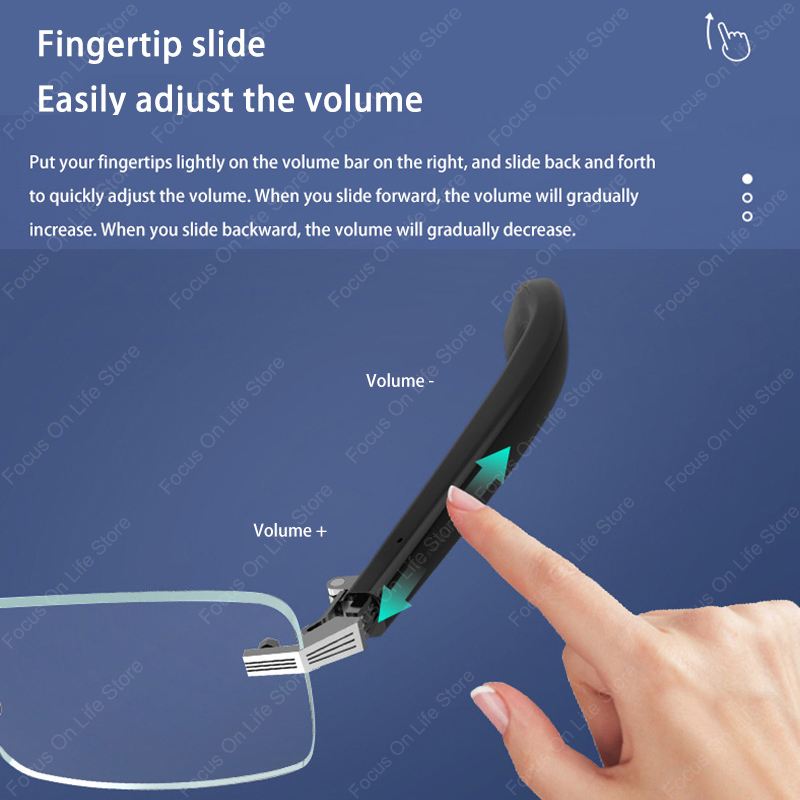 Smart Bluetooth Glasses Wirele - Audio Music Bluetooth のレビューと価格