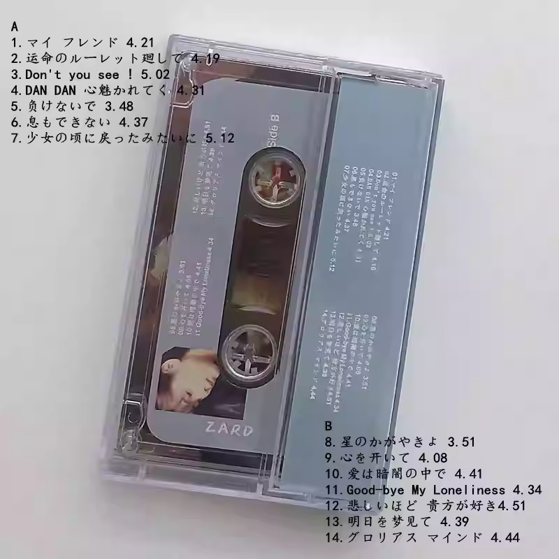 J-Pop Album ZARD Cassette Tape - Audio To Music のレビューと価格