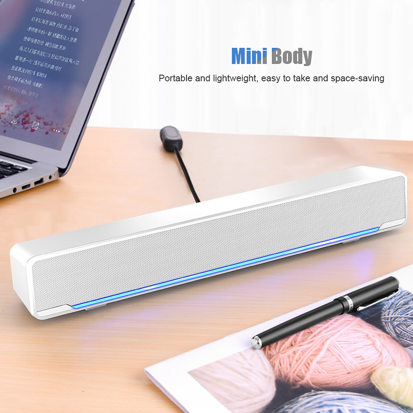 Portable Soundbar USB Wired St - Audio Music Center のレビューと価格