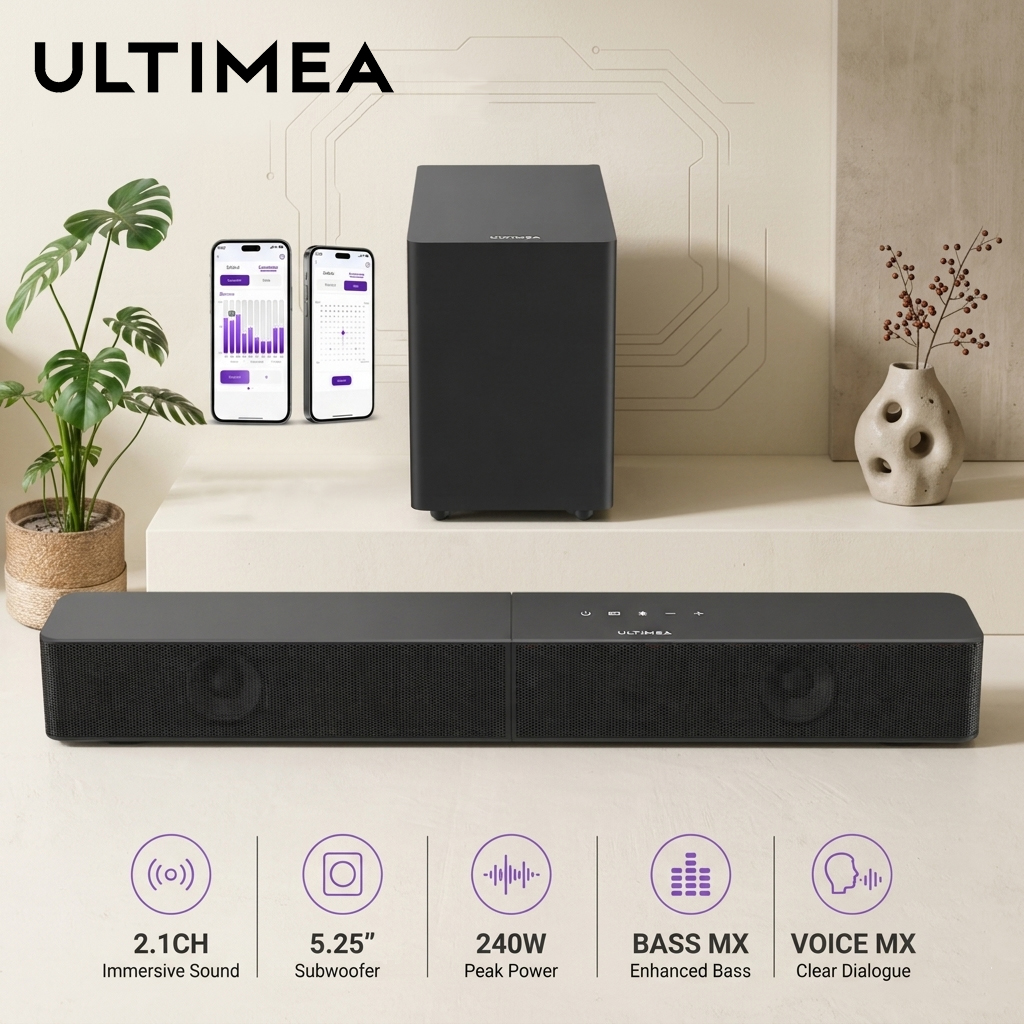 ULTIMEA Poseidon R3T 2.1ch Sou - Audio Music Center のレビューと価格