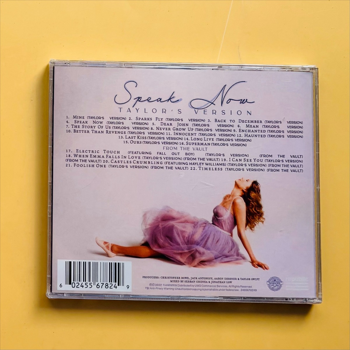 Speak Now (Taylor's Version) 2 - Audio To Music のレビューと価格