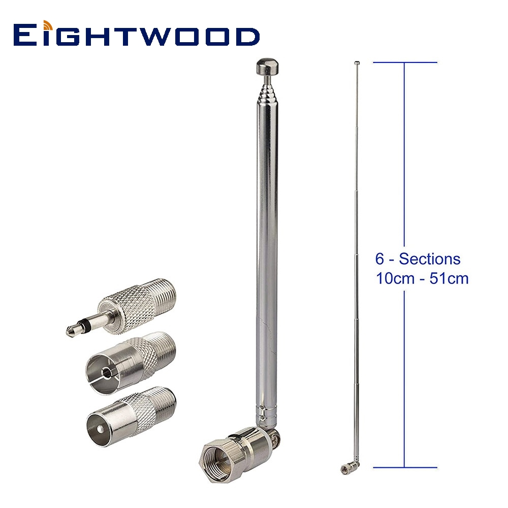 Eightwood FM Radio Antenna Rep - Audio Music Wave のレビューと価格