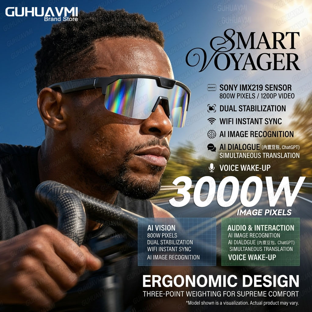Photochromic Smart Glasses 120 - Audio Music Bluetooth のレビューと価格