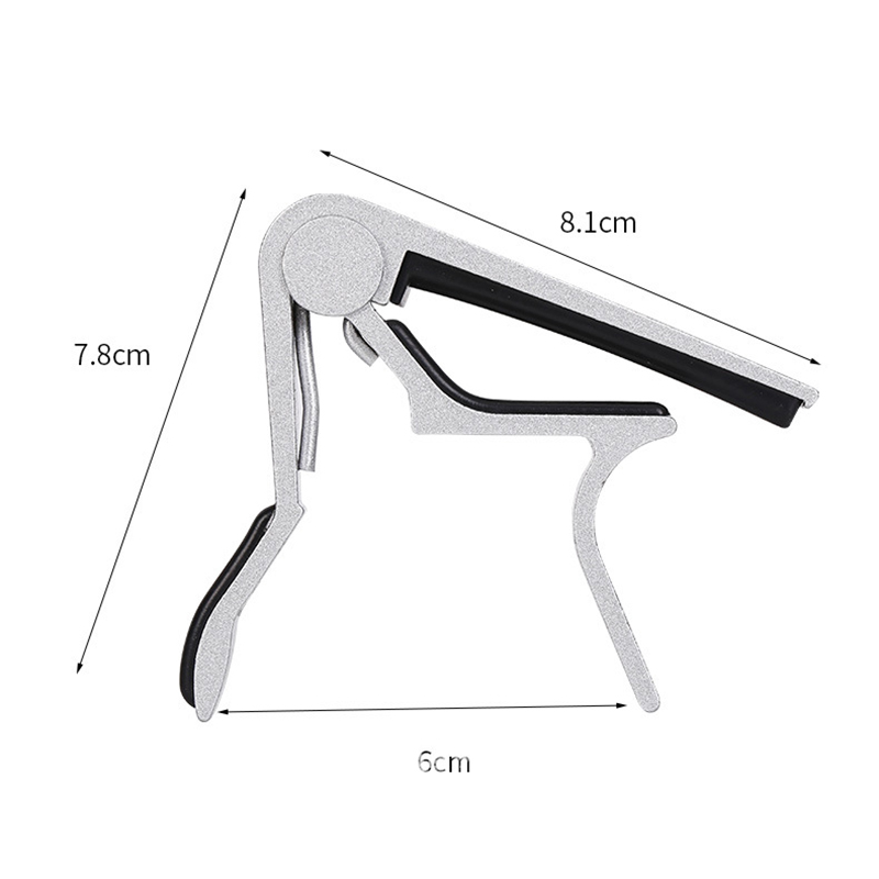 Metal Guitar Capo for Acoustic - Guitar Capo Clip のレビューと価格