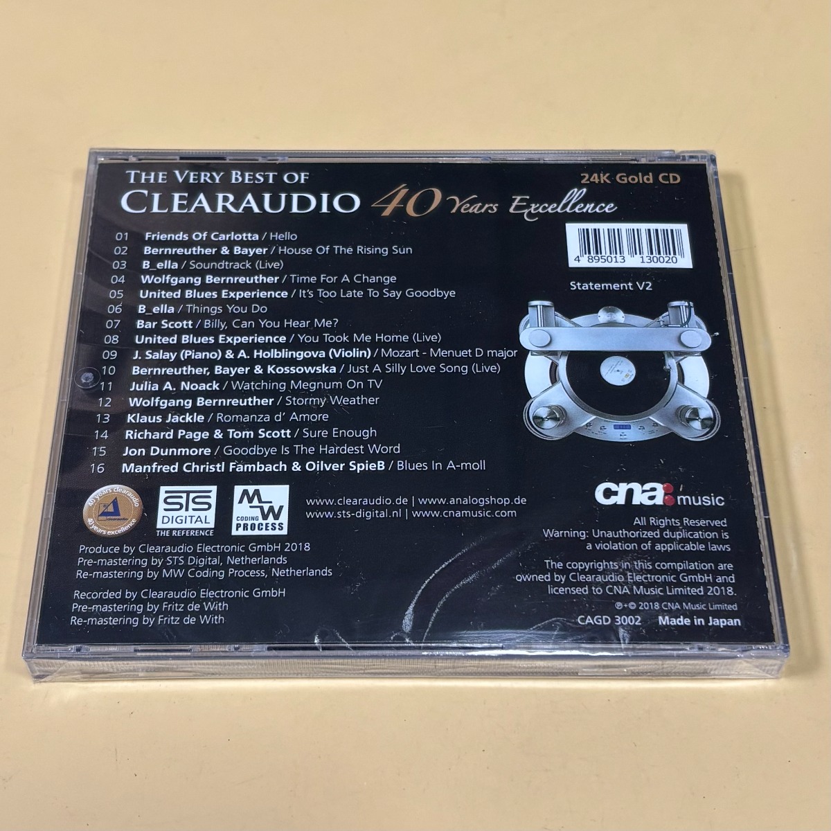 Clearaudio 40 Years Excellence - Audio Music Test のレビューと価格
