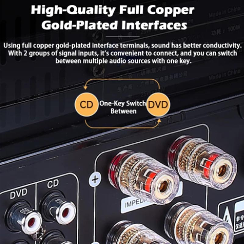 HIFI 2.1Ch Vacuum Tube Amp Blu - Audio Music In Youtube のレビューと価格