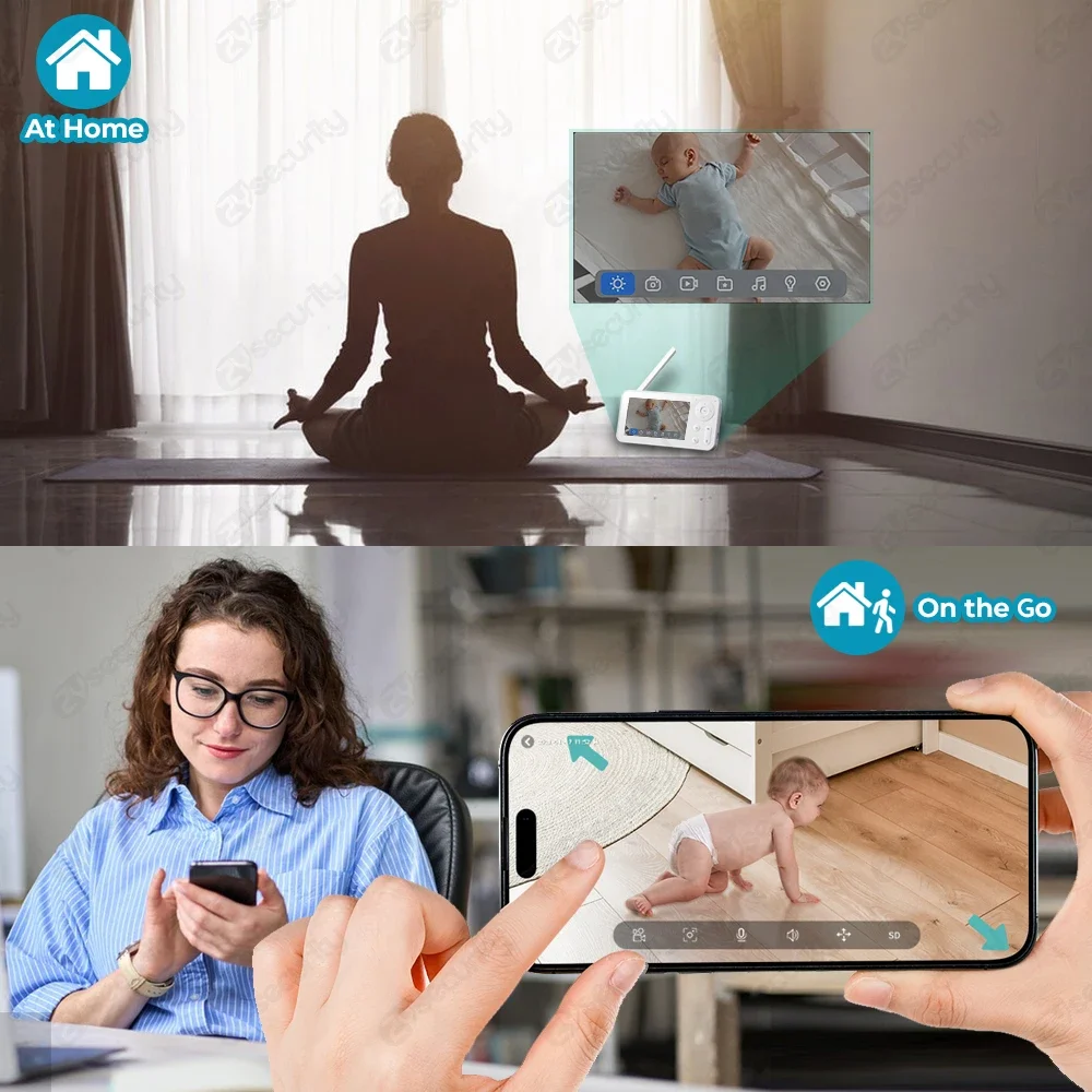 WiFi Baby Monitor with App Con - Audio Music Google のレビューと価格