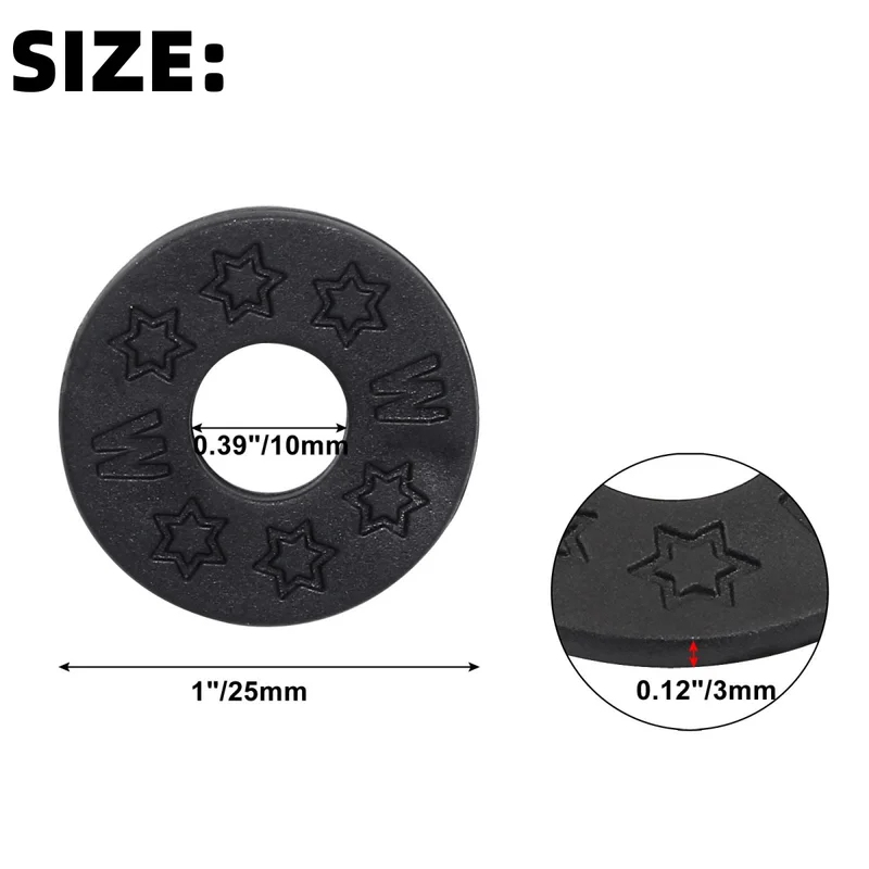 10 Pcs Guitar Rubber Strap Loc - Guitar Strap Padded のレビューと価格