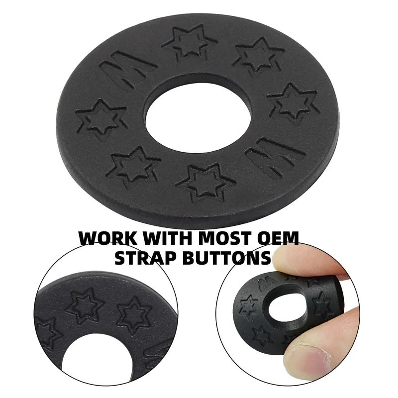10 Pcs Guitar Rubber Strap Loc - Guitar Strap Padded のレビューと価格