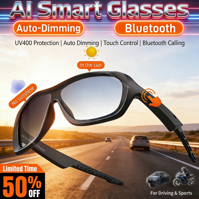 AI Smart Glasses Voice Transla - Audio Music Bluetooth のレビューと価格