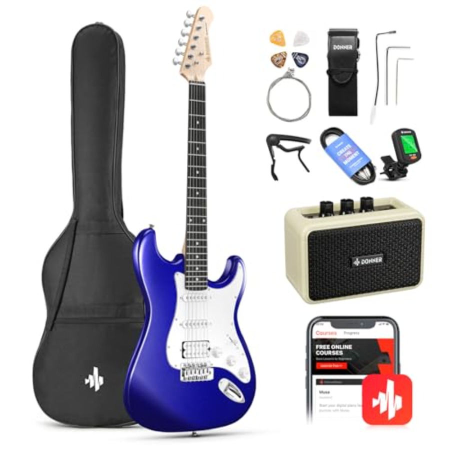 Electric Guitar Kit for Beginn - Guitar Capo Clip のレビューと価格