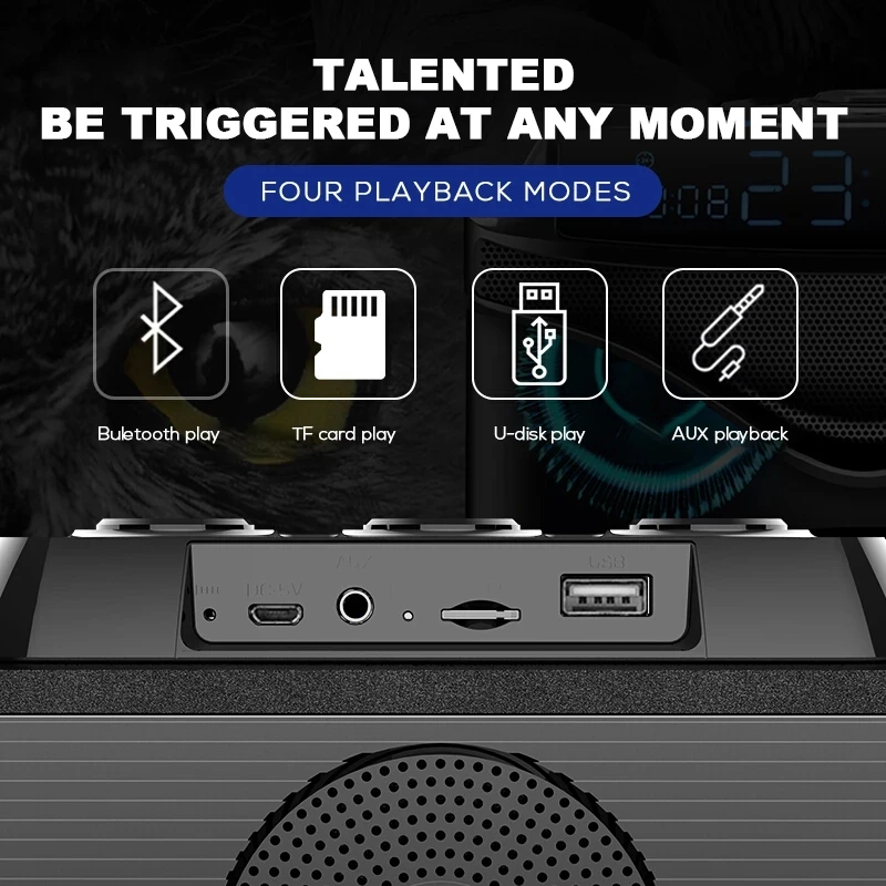 Wireless Bluetooth Speaker Por - Audio Music Center のレビューと価格