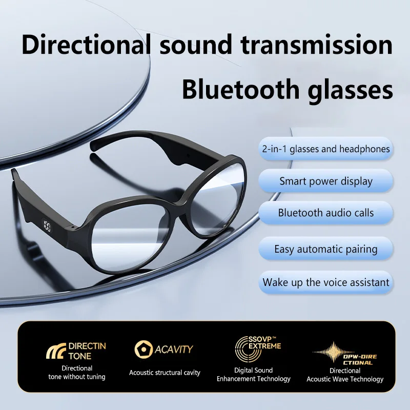 2-in-1 Smart Audio Glasses Wir - Audio Music Bluetooth のレビューと価格