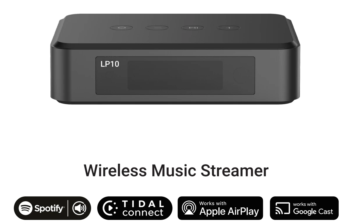 LP10 AirPlay2 Google Cast Wire - Audio Music Google のレビューと価格