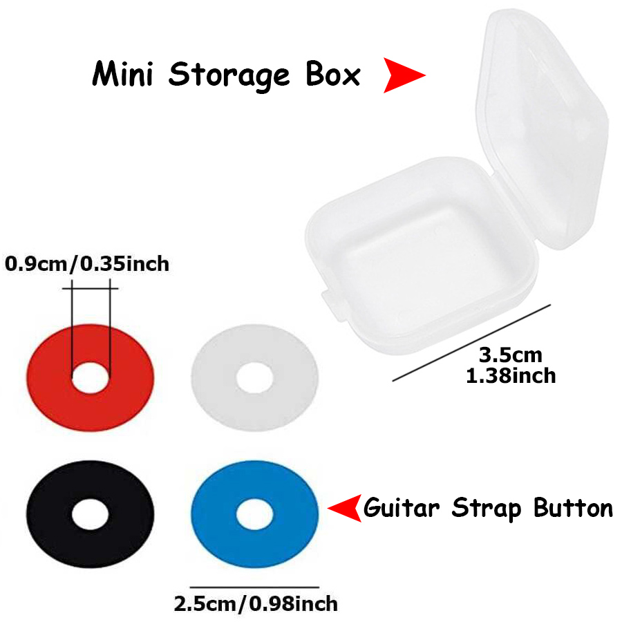 10Pcs Silicone Guitar Strap Bu - Guitar Strap Padded のレビューと価格