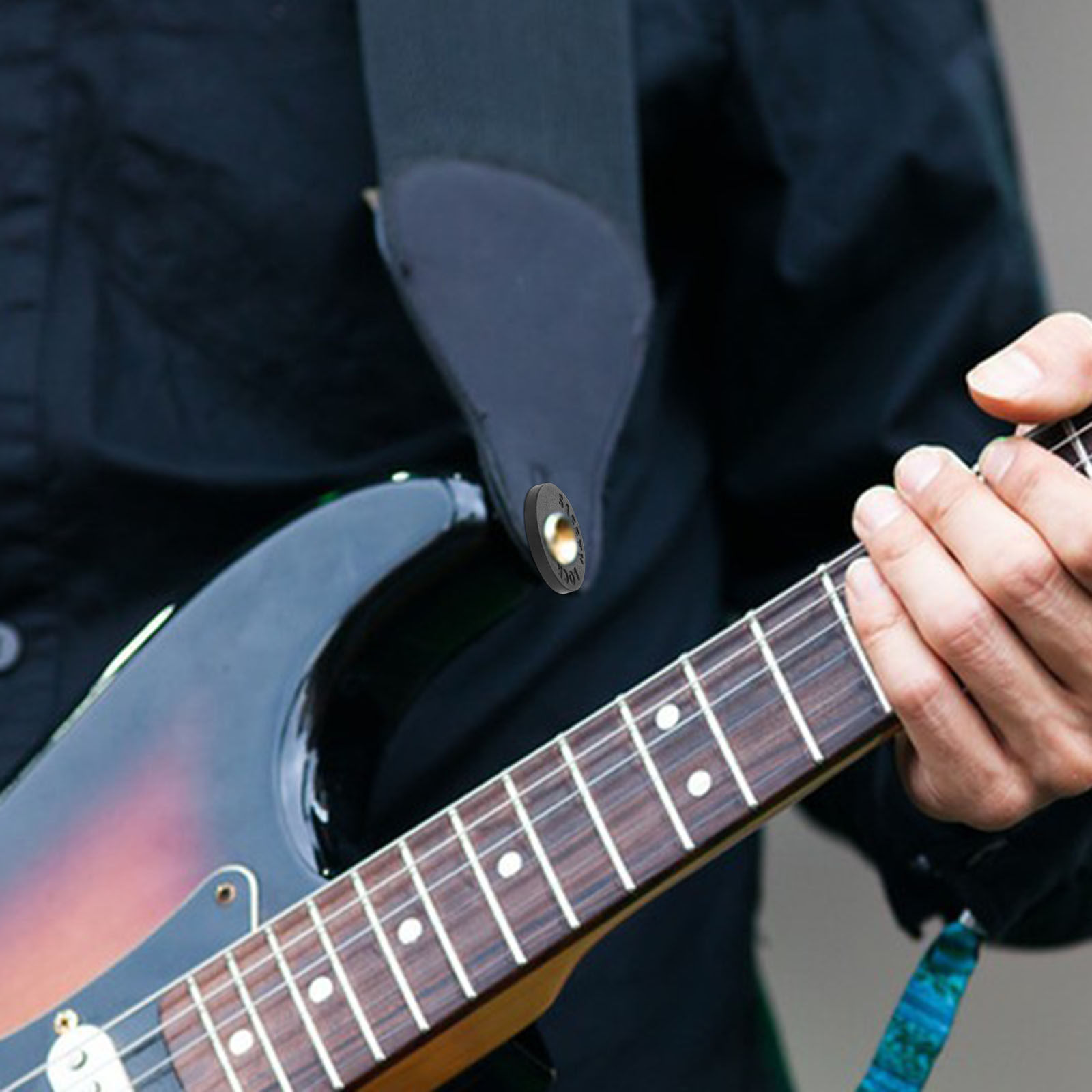 10Pcs Anti Slip Silicone Gaske - Guitar Strap Padded のレビューと価格
