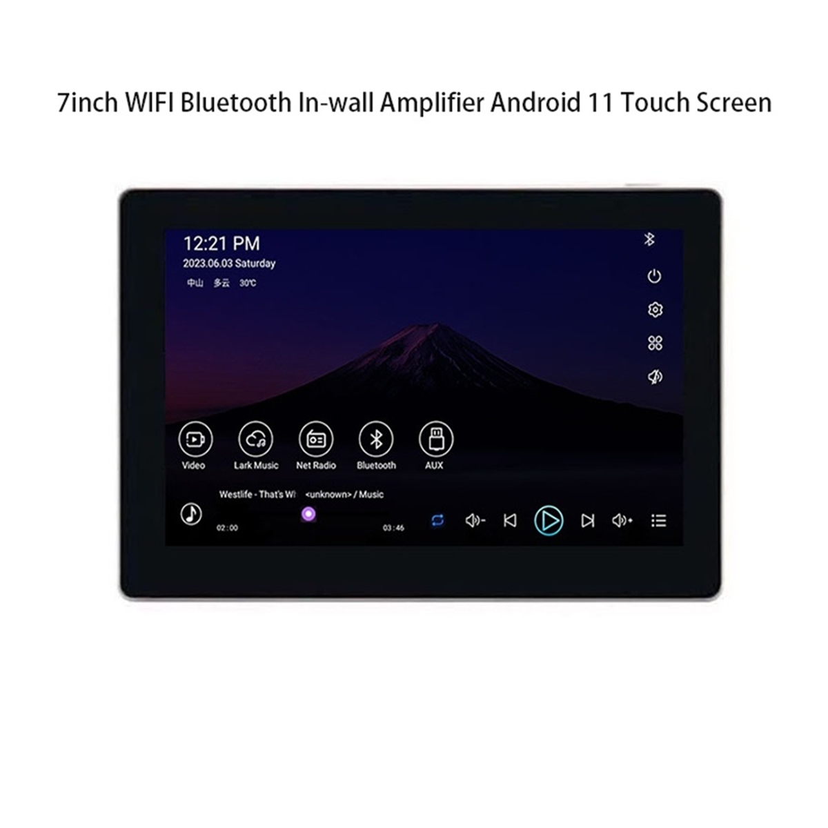 HOT!7 Inch Android 11 Smart Ho - Audio Music Google のレビューと価格