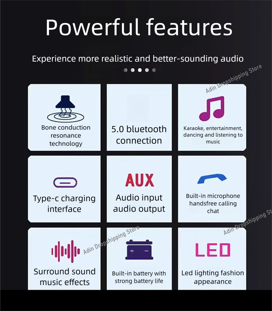 Adin 26w Vibration Bluetooth S - Audio Music Center のレビューと価格