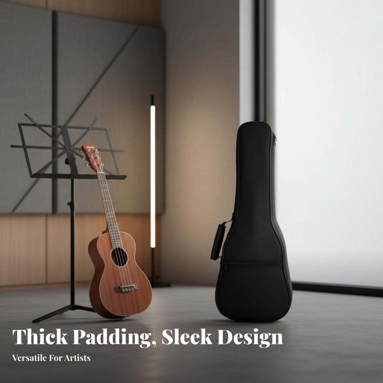 Ukulele Backpack Thick Padding - Guitar Strap Padded のレビューと価格