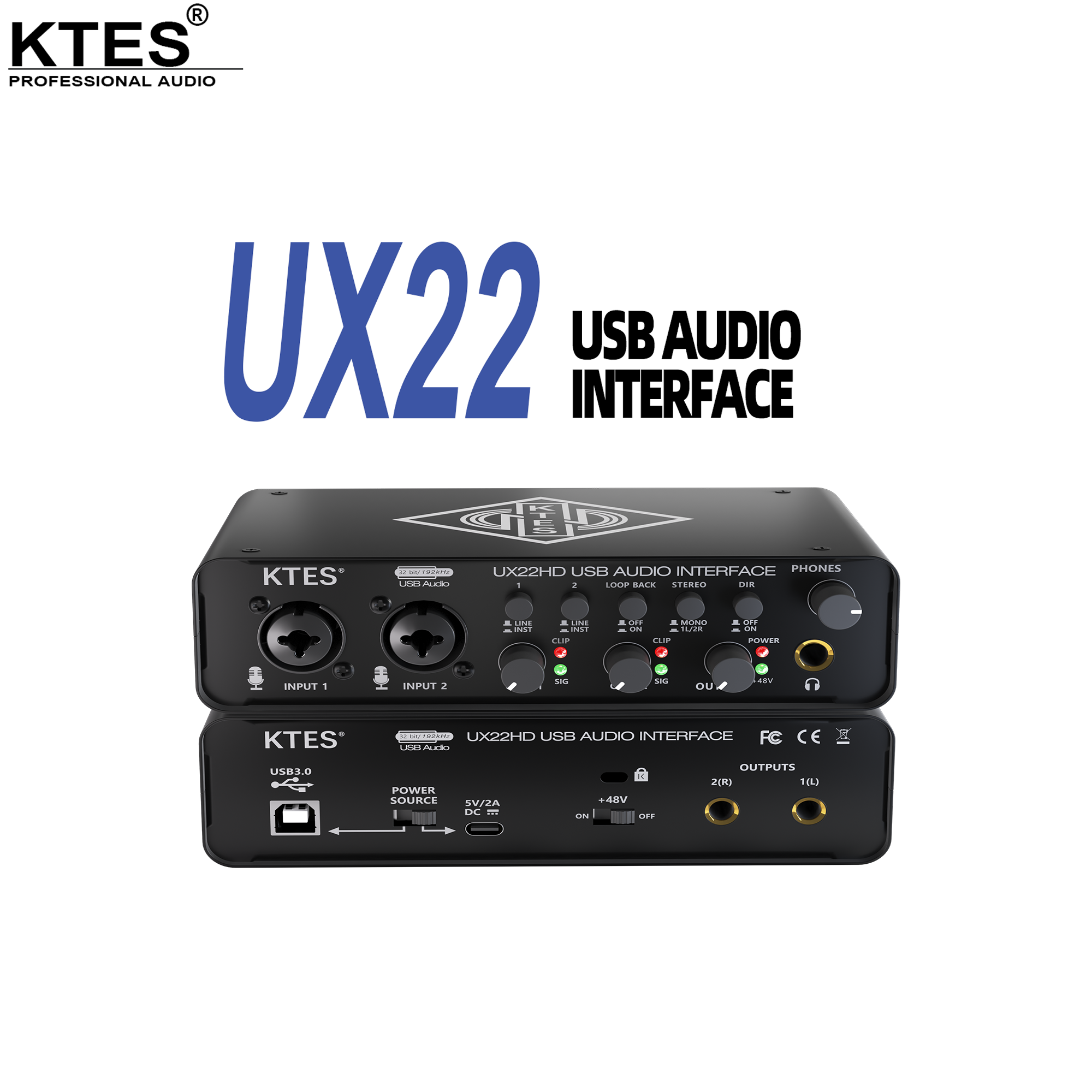 UX22 Audio Interface 192kHz 32 - Audio Music In Youtube のレビューと価格