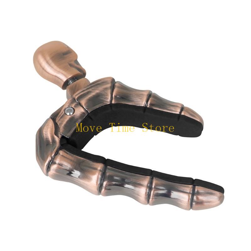 92ME Skull Guitar Tuning Clamp - Guitar Capo Clip のレビューと価格