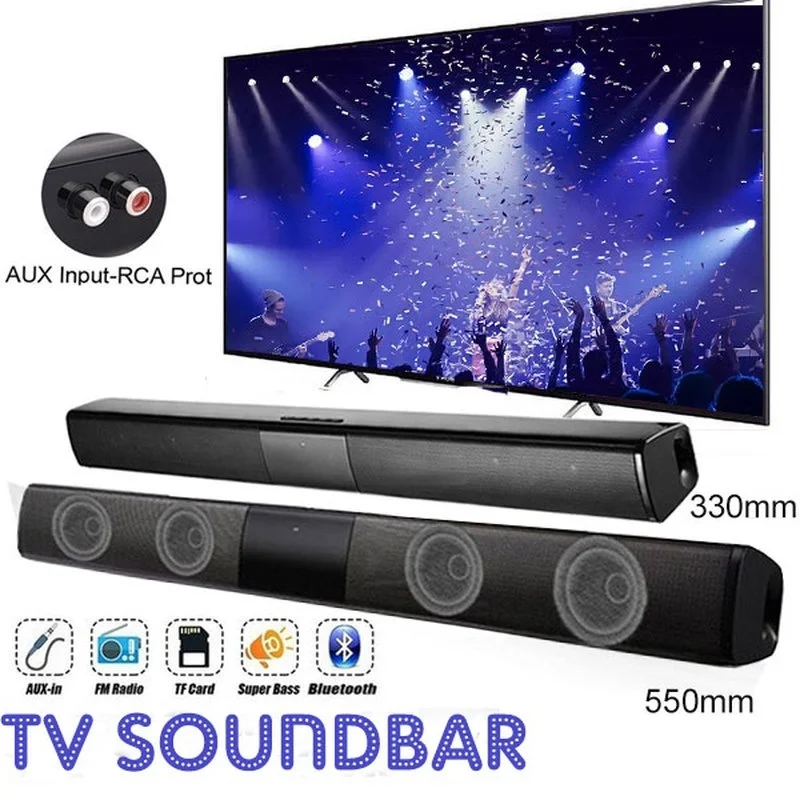 40W High Power Soundbar for TV - Audio Music Center のレビューと価格