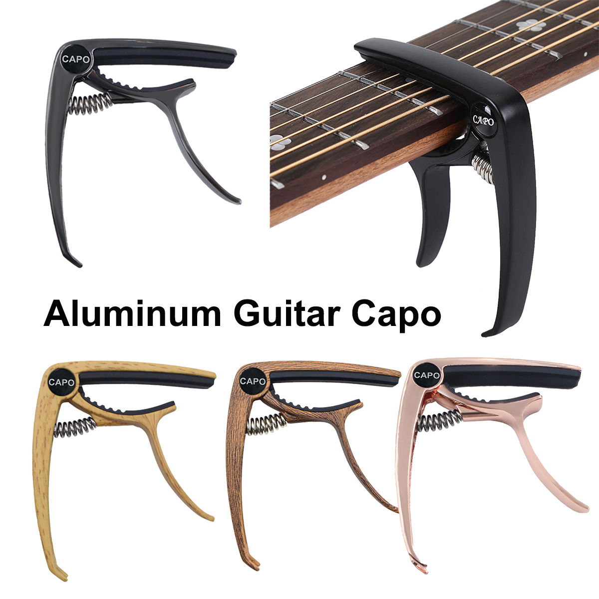 Miwayer Metal Capo for Acousti - Guitar Capo Clip のレビューと価格