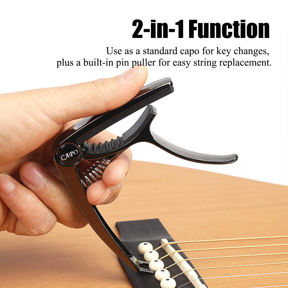 Miwayer Metal Capo for Acousti - Guitar Capo Clip のレビューと価格