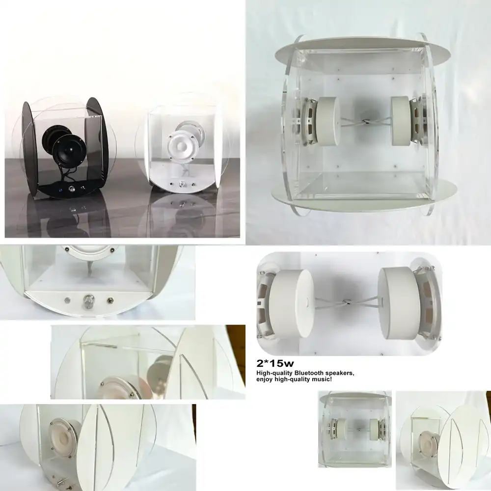 Transparent Blue Tooth Bt Spea - Audio Music Bluetooth のレビューと価格