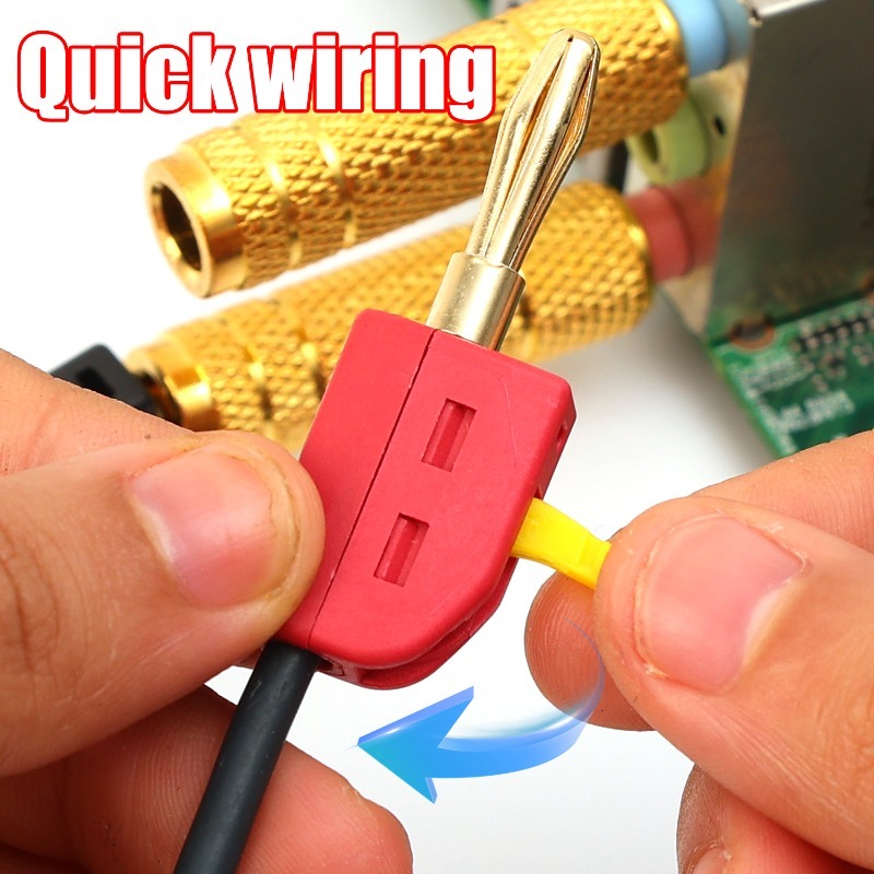 No Solder Banana Plug Quick Wi - Audio Music Test のレビューと価格