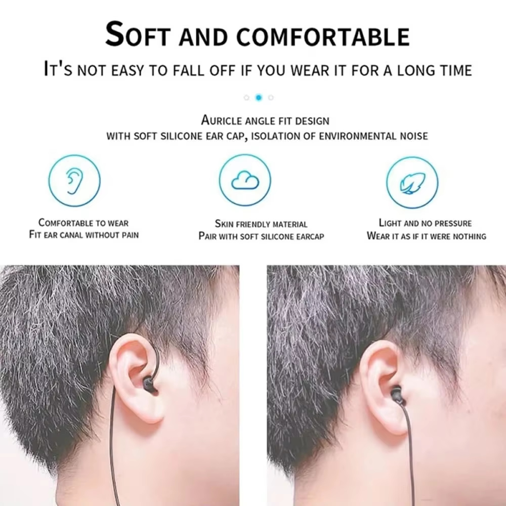 3.5mm Short Wired Headphones S - Audio Music Bluetooth のレビューと価格