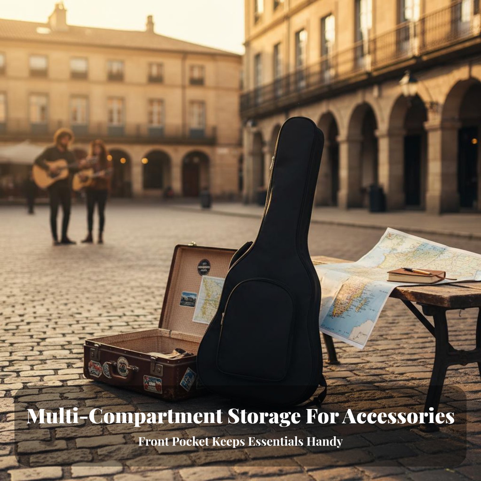 41 Inch Guitar Case Adjustable - Guitar Strap Padded のレビューと価格