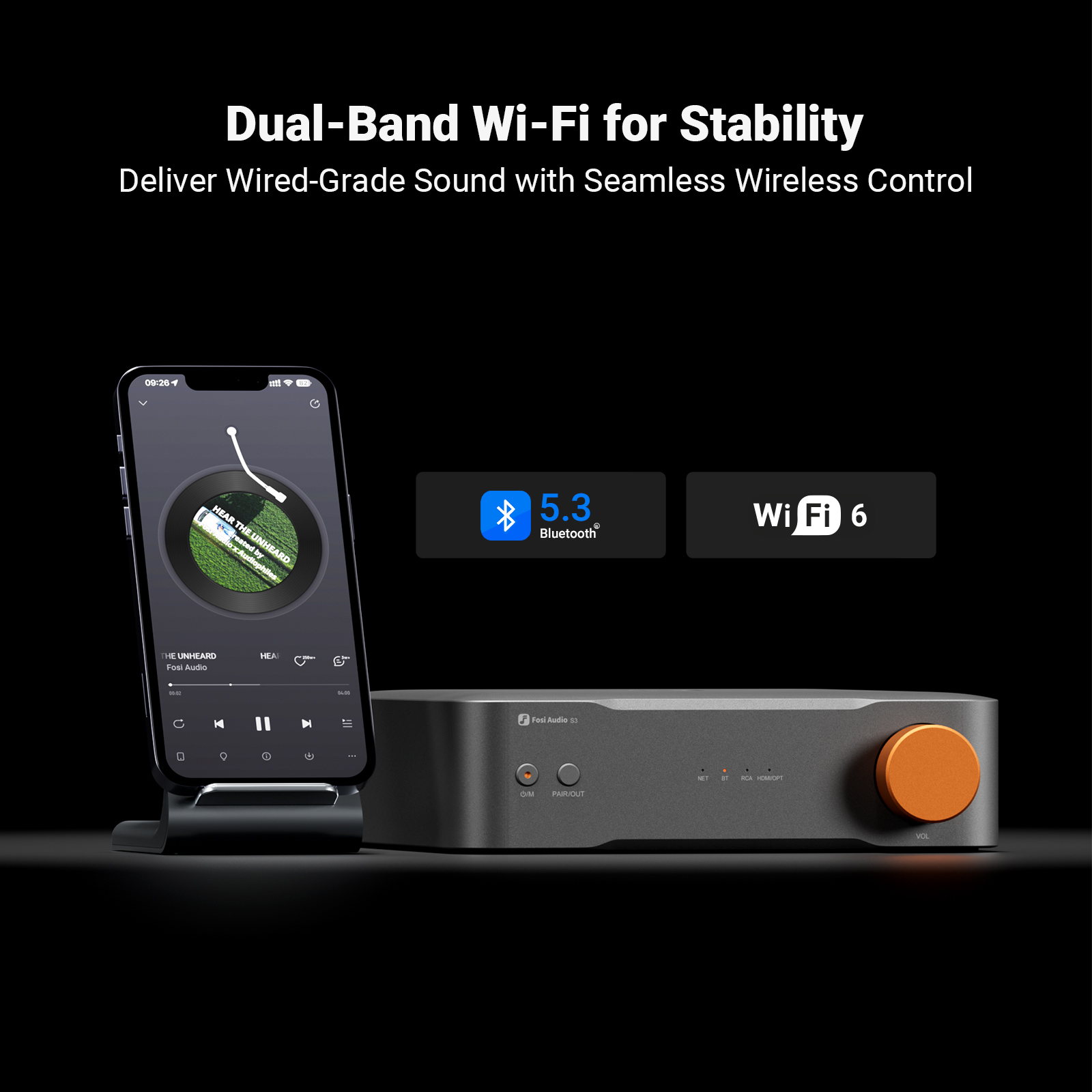 Fosi Audio S3 HiFi Music Strea - Audio Music Google のレビューと価格