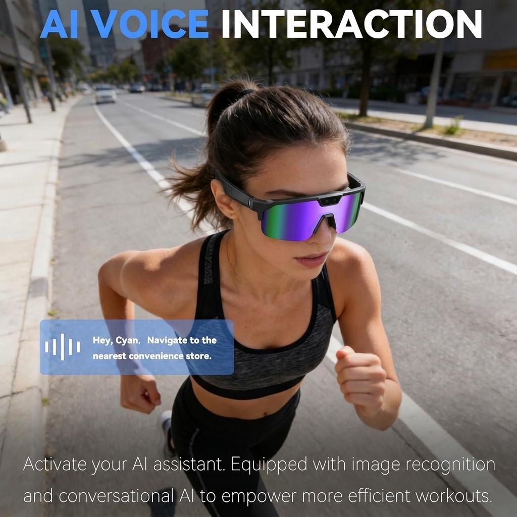 2026New AI Smart Glasses 1200P - Audio Music Bluetooth のレビューと価格