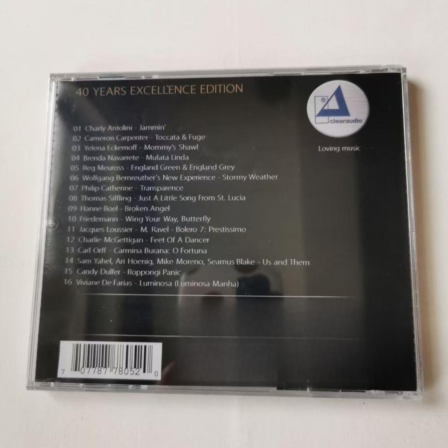 Audiophile HQ CD Clearaudio 40 - Audio Music Test のレビューと価格