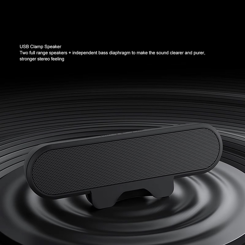 Mini Soundbar Speaker Clip Por - Audio Music Center のレビューと価格