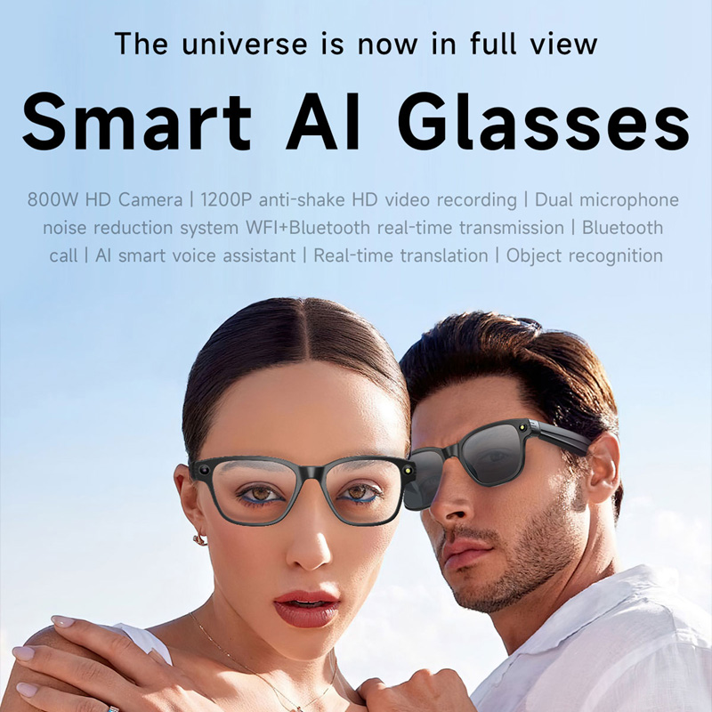 AI Smart Glasses 8 Million Cam - Audio Music Bluetooth のレビューと価格