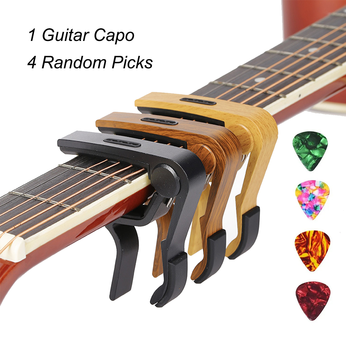 Miwayer Aluminum Guitar Capo – - Guitar Capo Clip のレビューと価格
