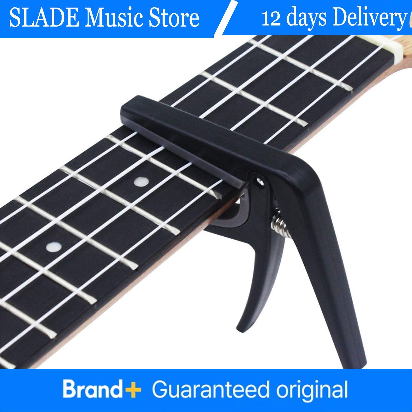 Guitar Tuning Clamp Pro Black  - Guitar Capo Clip のレビューと価格