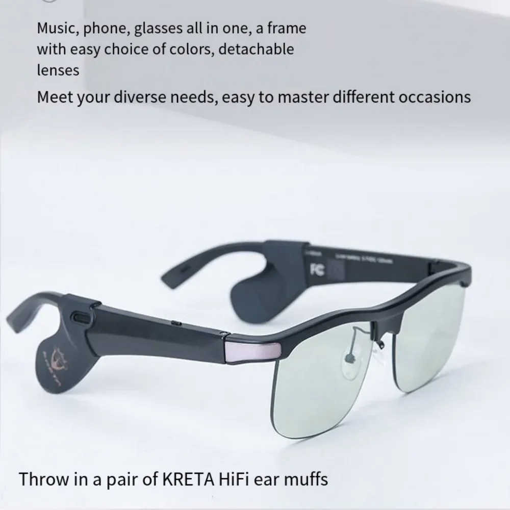 Bluetooth Smart Glasses, Direc - Audio Music Only のレビューと価格