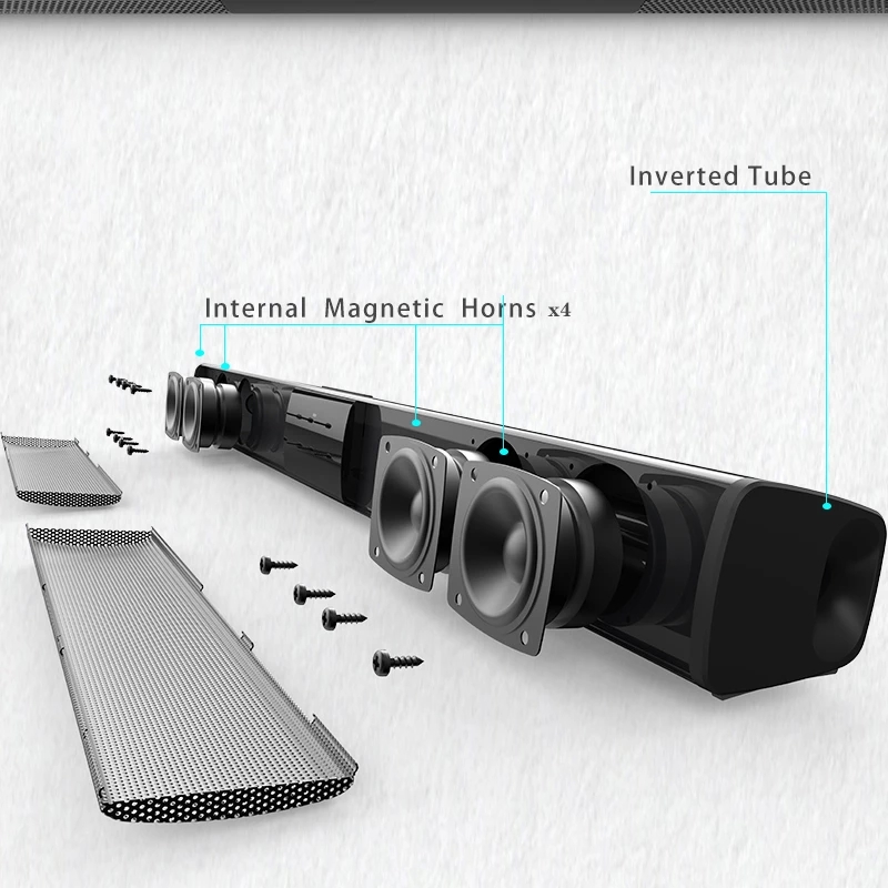 40W Bluetooth Speaker column H - Audio Music Center のレビューと価格